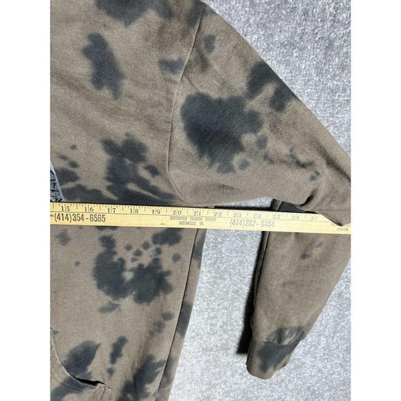 Nickelodeon Hey Arnold Stoop Kid Football‎ Head Tie Dye Hoodie Mens Medium Brown - Picture 15 of 16